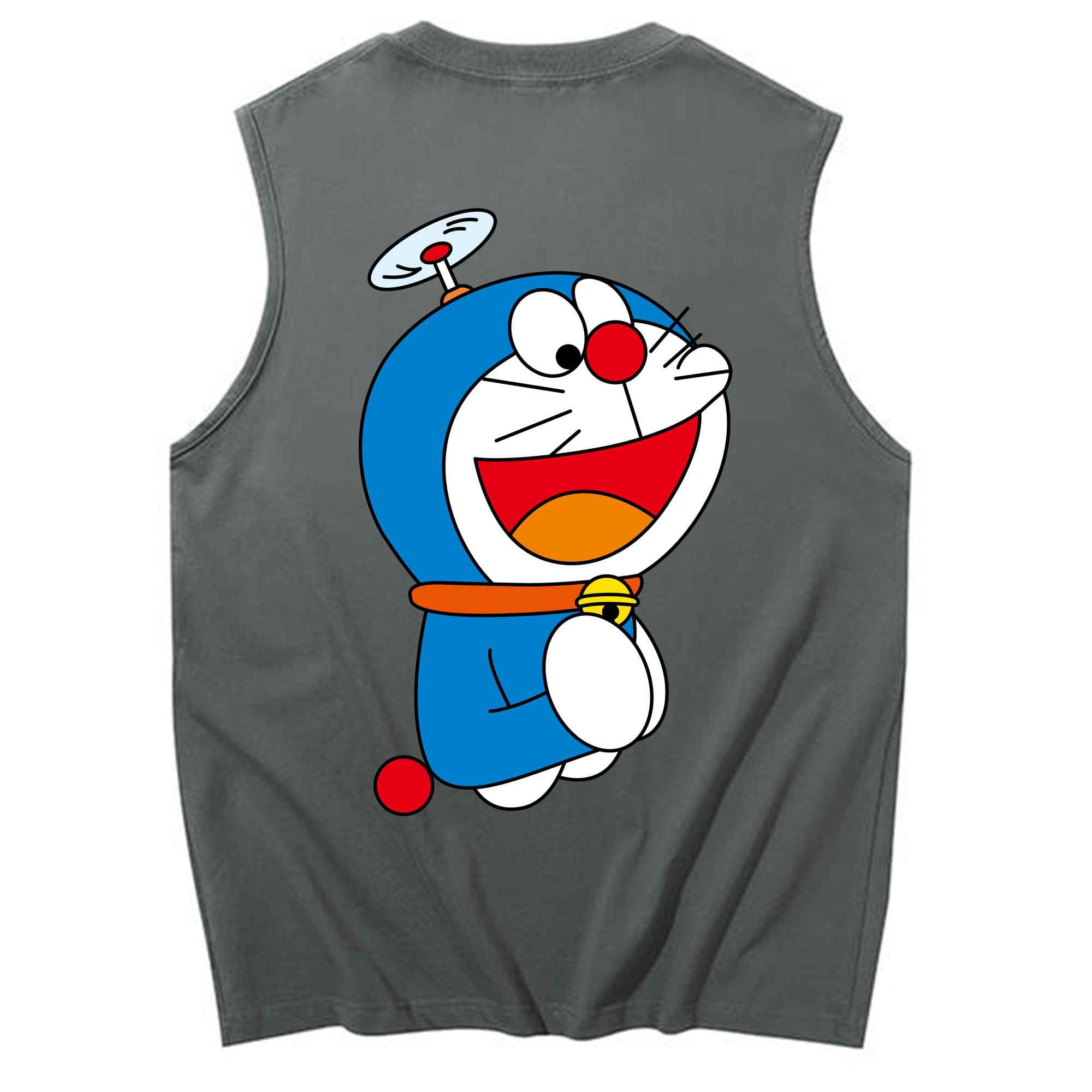 （画像用） ドラえもん Doraemon コットン100％タンクトップ（背面プリント）